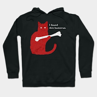 I Found This Humerus Cat Hoodie